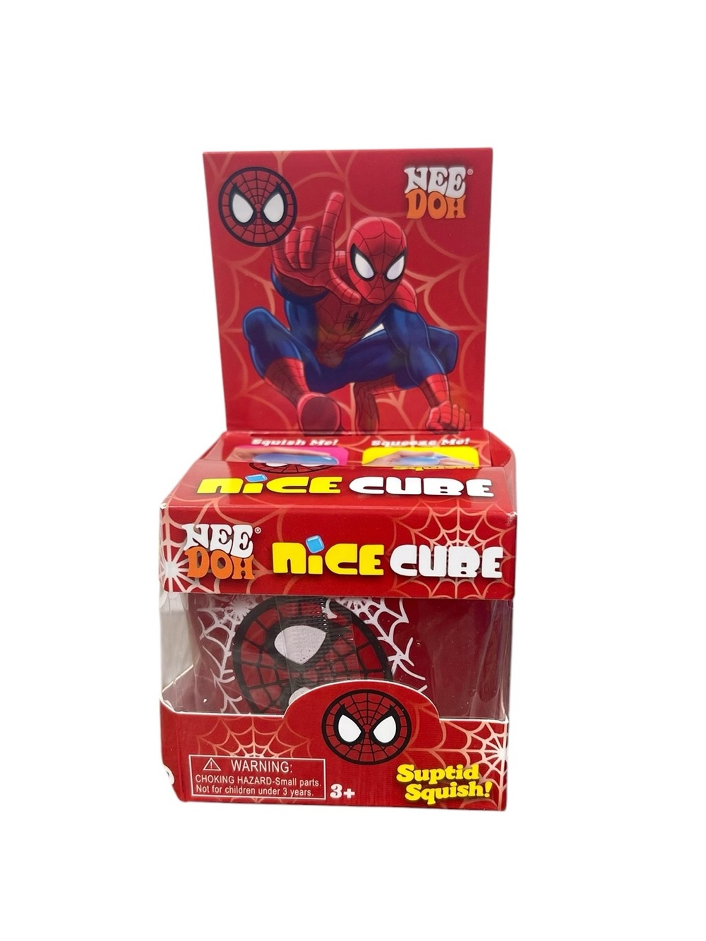 Nice Cube Spider-Man Squishy - Red